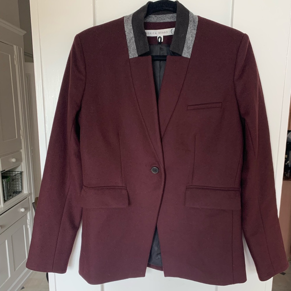 Veronica beard wool jacket sz 6